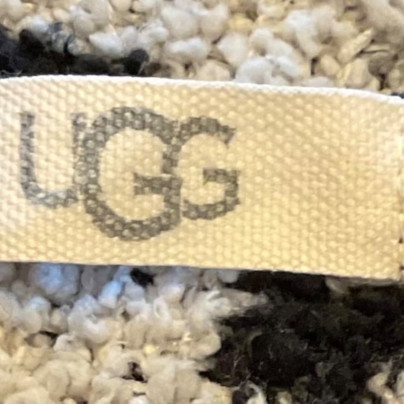 UGG Phoebe Leopard Print Wrap Cardigan Sweater Women's Size XL - Picture 2 of 3